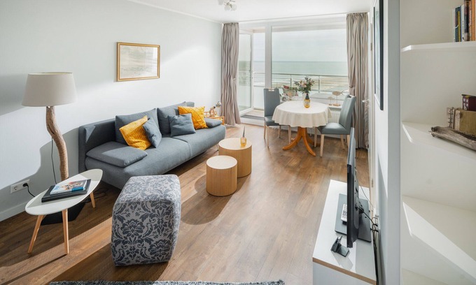 Norderney Apartment | "Relax with a sea view: Above the rooftops of Norderney"