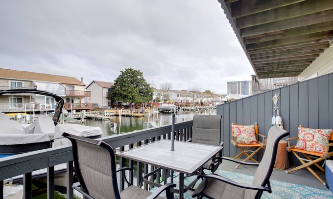 North Ocean City House | Remodeled Ocean City Getaway w/Harbor Views!