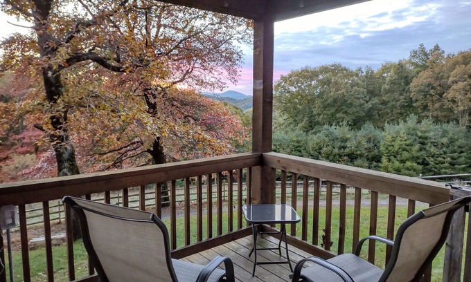 Deep Gap Cabin | Remote cabin with gorgeous view and sunsets, pets free, fast Wi-Fi!