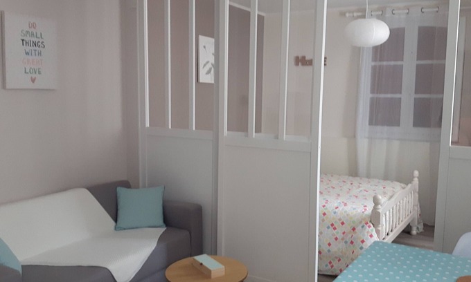 Bagneres-de-Bigorre Apartment | Renovated apartment downtown in rdc