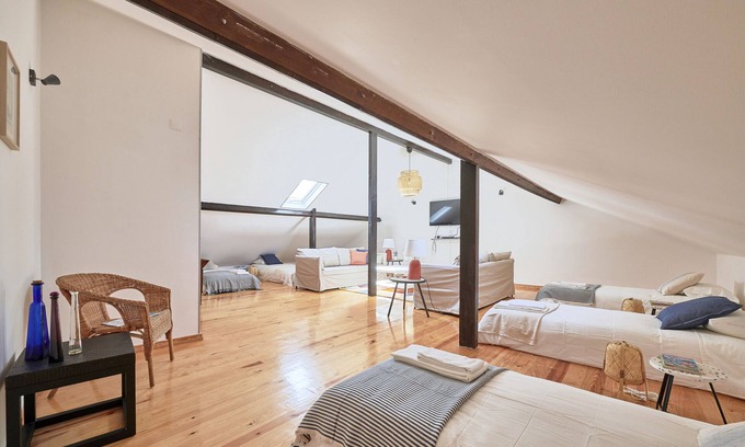 Lisbon Old Town Apartment | Renovated and Spacious Duplex Apartment With Patio, By TimeCooler