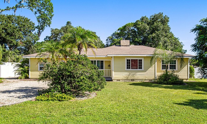 Harbor Hills House | Renovated dog-friendly home with private, open-air pool, screened patio & yard