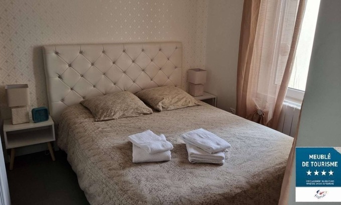 Chatel-Guyon Apartment | Renovated F2 apartment in a quiet area - Balcony - Furnished 4 stars - WIFI connection