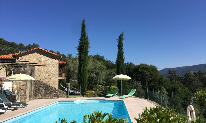 Covas Villa | Renovated farmhouse in idyllic rural setting with pool and magnificent views