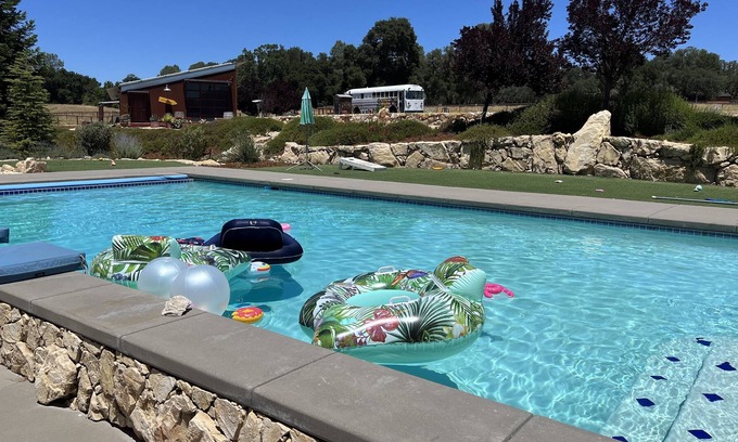 Atascadero House | Renovated Skoolie on Ranch Estate near Cal Poly SLO