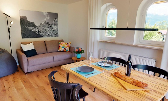 Bischofswiesen Apartment | Renoviertes Feriendomizil Gipfelglück mit Traumhaften Bergblick in Ruhiger Lage