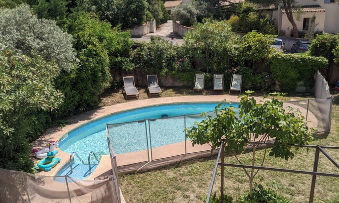 Ventabren House | Rent house in Provence - ideal for 2-family vacations