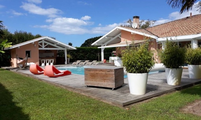 Angresse House | Rent House with heated pool, near beaches