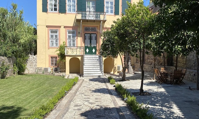 Mithimna Villa | Rent your own 19th century luxury house in Molivos on Lesvos Island