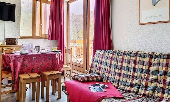 Les Bruyeres Apartment | Residence Bellevue - 2 Rooms for 5 People