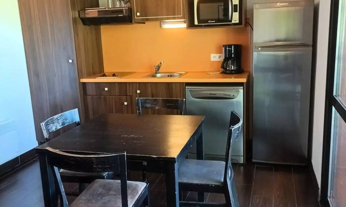 Jausiers Apartment | Residence Chateau Des Magnans Bat B - Studio for 4 People