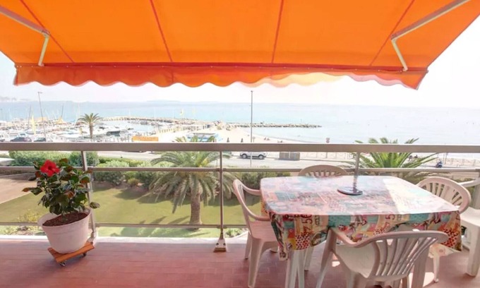 La Bocca Apartment | Residence Etoile de Mer - Beachfront duplex Cannes Mandelieu - Beachfront