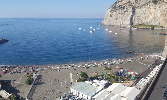 Piano di Sorrento Apartment | Residence L'incanto Sorrento Deluxe Two-Room Apartment with Sea View