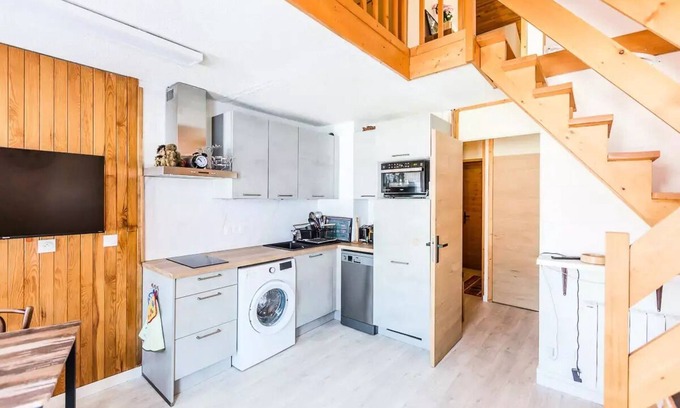 Montchavin Apartment | Residence LE BASTION I - 3 Rooms for 5 People