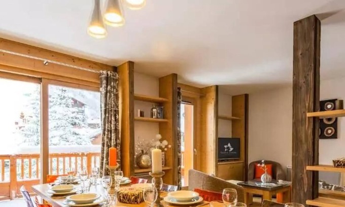 Les Brevieres Apartment | Residence Santa Terra * - 4 Room Duplex Apartment Mountain Corner 7/9 People