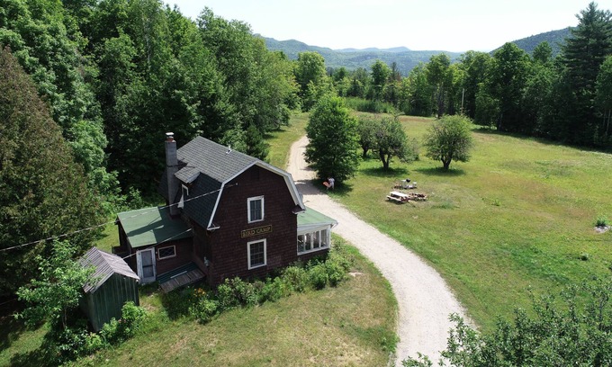 North River Cabin | RESTORED HISTORIC ADIRONDACK CAMP: VIEWS OF NEARBY GORE MOUTAIN, PRIVACY, HISTOR