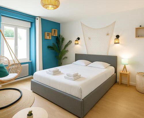 Madeleine - Saint-Leonard Apartment | Retour de Plage - La Bonne Marienne - La Madeleine