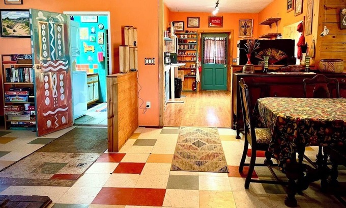 Mountainair Resort | Retreat to this strawbale home, 29 acres of desert beauty