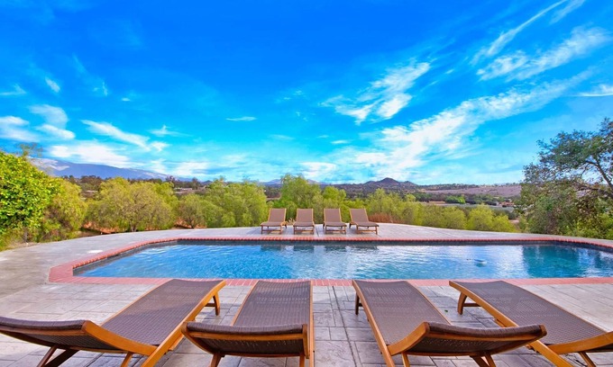 Valley Center House | Retreat with Pool & Stunning Mountain Views