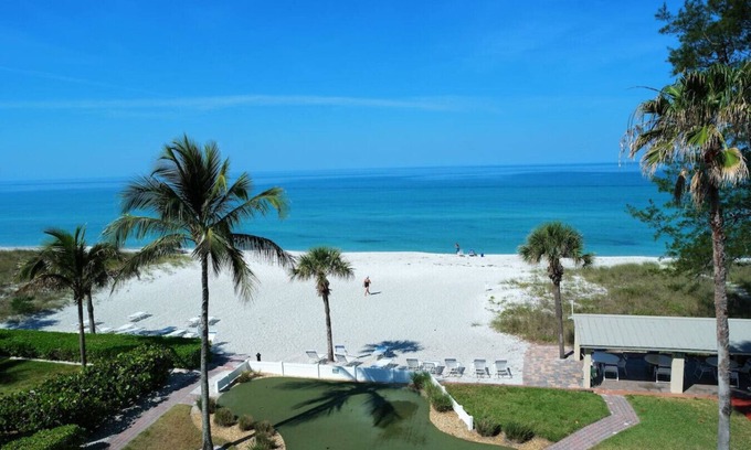 Longboat Key Apartment | Right on the beach.Renovated ground Floor unit 63.