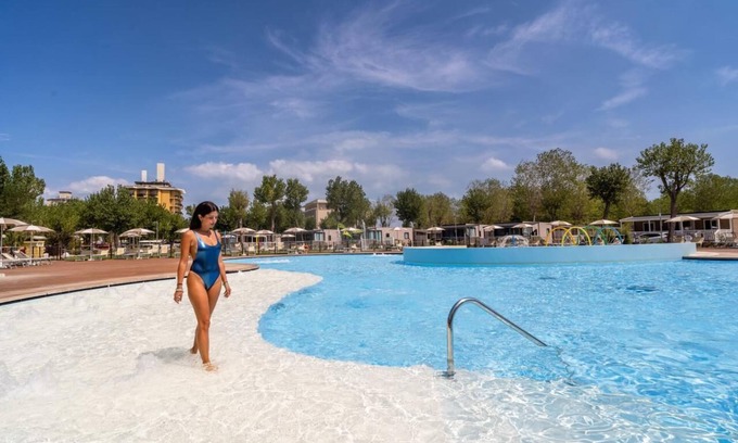 Rivabella House | Rimini Family Village Lodge Deluxe für 5 Personen