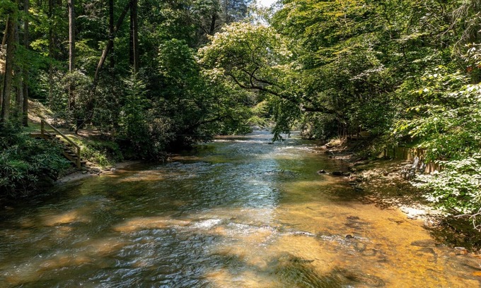 Cashes Valley Cabin | River Rush - Reconnect with Nature, Luxury Amenities, Fishing and Scenic Views