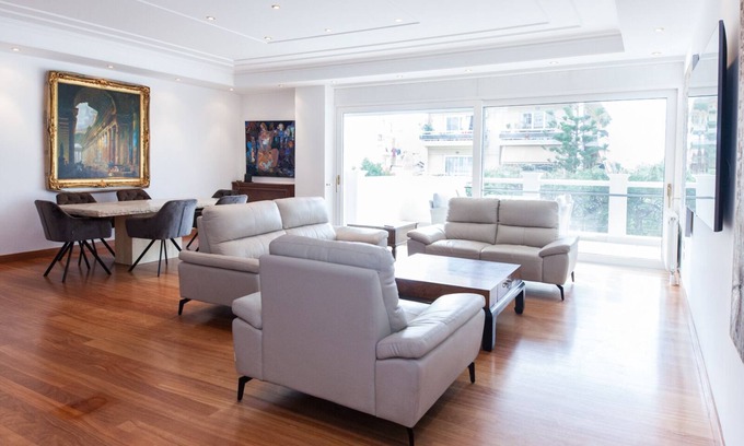 Voula Apartment | Riviera Retreat 3 Bd Voula Luxury Haven