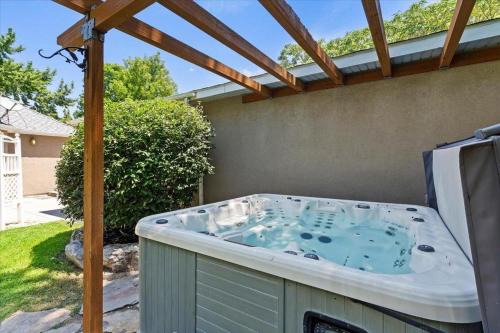 Millcreek House | Riviera Retreat in Salt Lake with Private Hot Tub and Theater