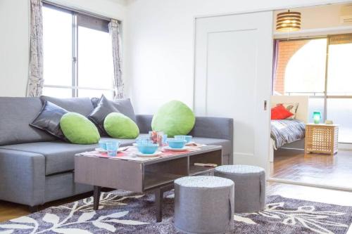 Hiroshima City Centre Apartment | Rokko - Modern Apartment near Hiroshima Station for 5 ppl