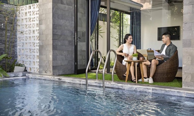 Ngu Hanh Son Hotel | Romantic room near My Khe beach