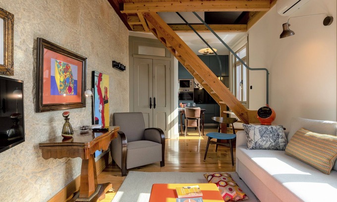Bonfim Apartment | Rooftop Duplex in our Art Nouveau Townhouse