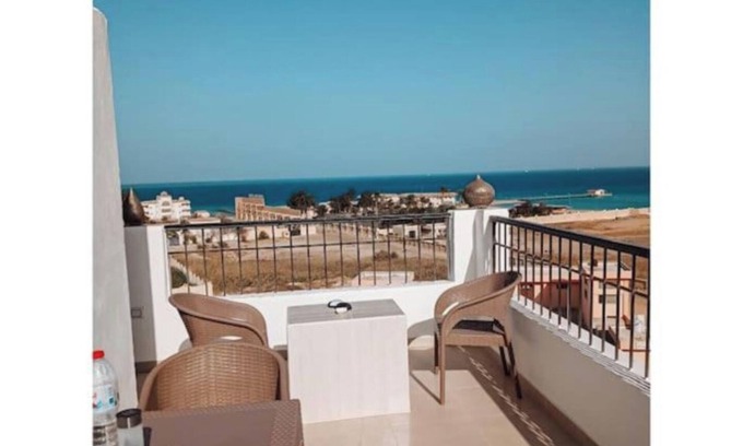 Marsa Alam Apartment | Rooftop in Hurghada with a seaview