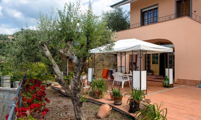 Cogorno Villa | Room-hillside Room With Garden and sea v