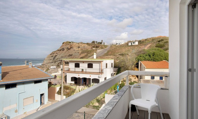 Ribamar Apartment | Room 'Vista Mar 6' with Balcony and Wi-Fi