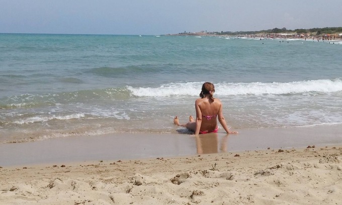 Rosa Marina Apartment | Rosa Marina - Apartment with garden 50 meters from the sea.