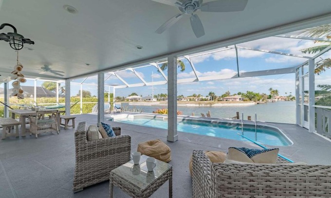 Marco Island House | Rose Court Pool Home with Dock