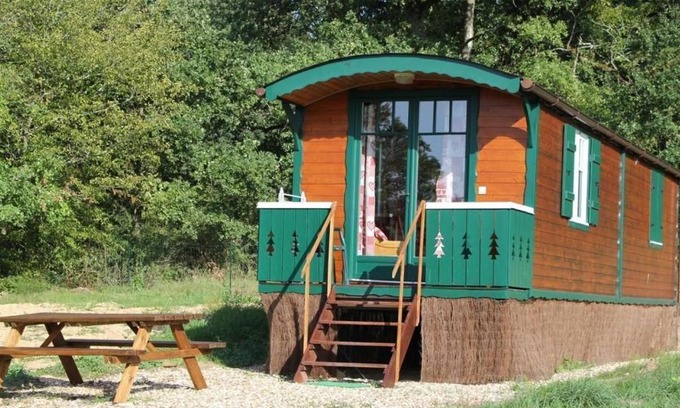Lion-en-Sullias House | Roulotte cosy avec tout confort au cœur du Val de Loire, idéale pour découvrir les châteaux et la Sologne - FR-1-590-384