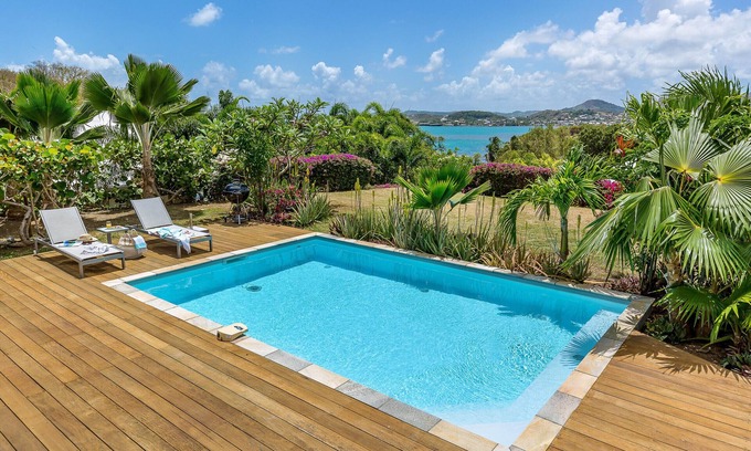 Le Vauclin Villa | Royal Palm - dream villa with sea and countryside views
