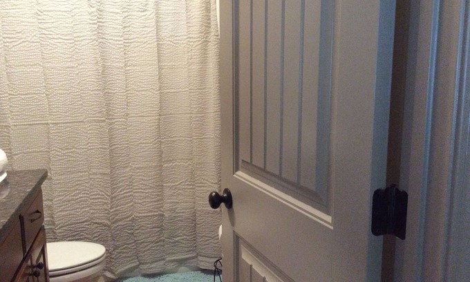 Banks County Cottage | Ruby La Roost step back to a quiet place with a touch of elegance