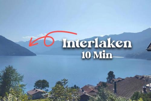 Faulensee Apartment | Ruhiges Studio mit Aussicht fast bis nach Interlaken