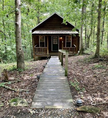 Elkin House | Rustic Cabin on 28-Acre Property in the Foothills of the Blue Ridge Mountains