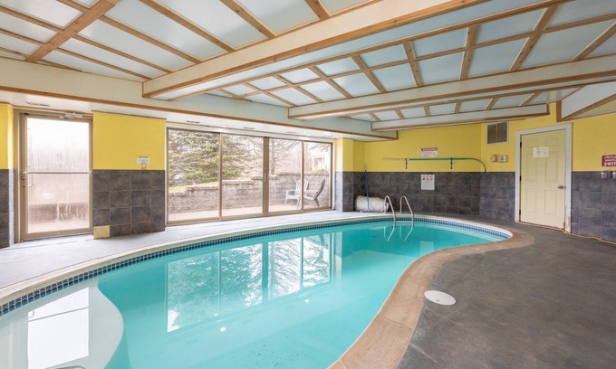 McHenry House | Rustic Luxury Lake Escape w/Indoor Pool & Dock