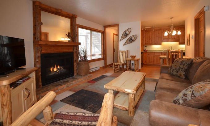 Park City Condo | Rustic Moose Ski Condo in The Canyons of Park City!
