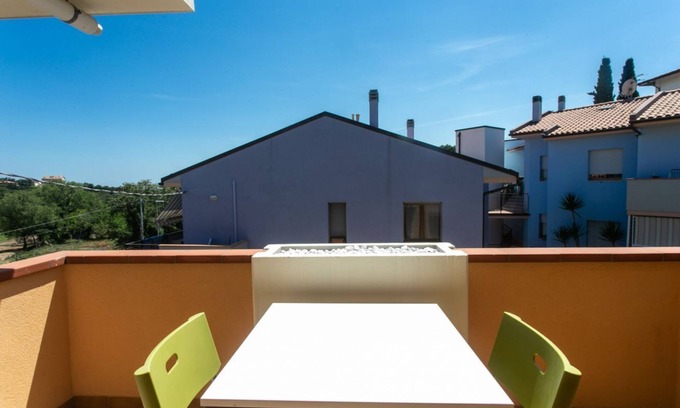 Sirolo Apartment | S232 - Sirolo, delightful two-room apartment with terrace