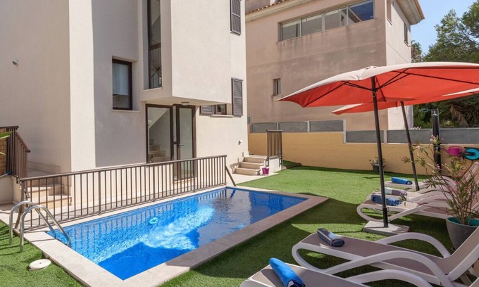 Son Serra de Marina Villa | Sa Nineta - Villa con vistas al mar y piscina para 10 personas en Son Serra de Marina