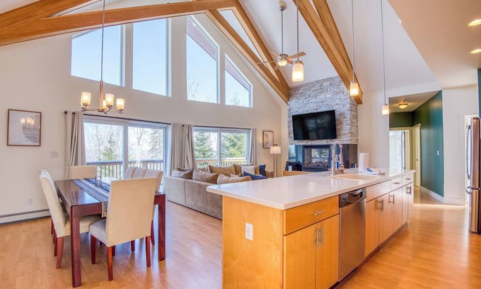 Rangeley House | Saddleback - Magalloway Loop Home 49 - great newly furnished home on the Mountain