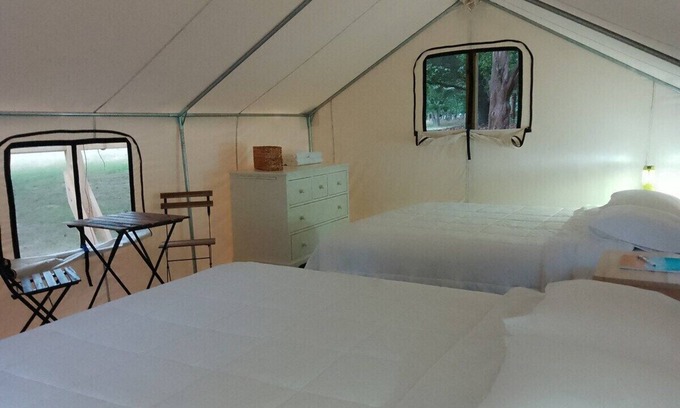 Northwest Harbor RV Rental | Safari Tent Glamping,D28-CedarPt, East Hampton, NY