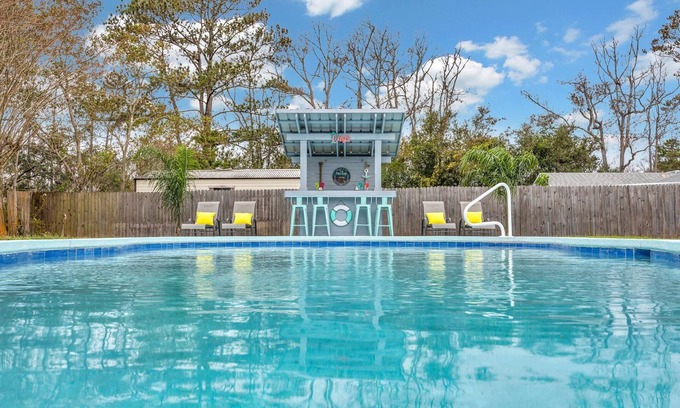 Palm Valley House | Sailfish Beach House - Pool! Hottub! Koi Pond! Game Room!