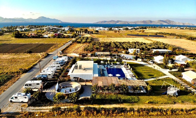 Marmari RV Rental | Sails on Kos Ecolux Tented Village