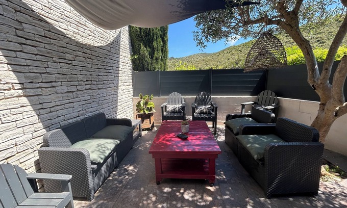 Oletta Apartment | "Saint florent Villa 2 steps from the sea - 4 Pers